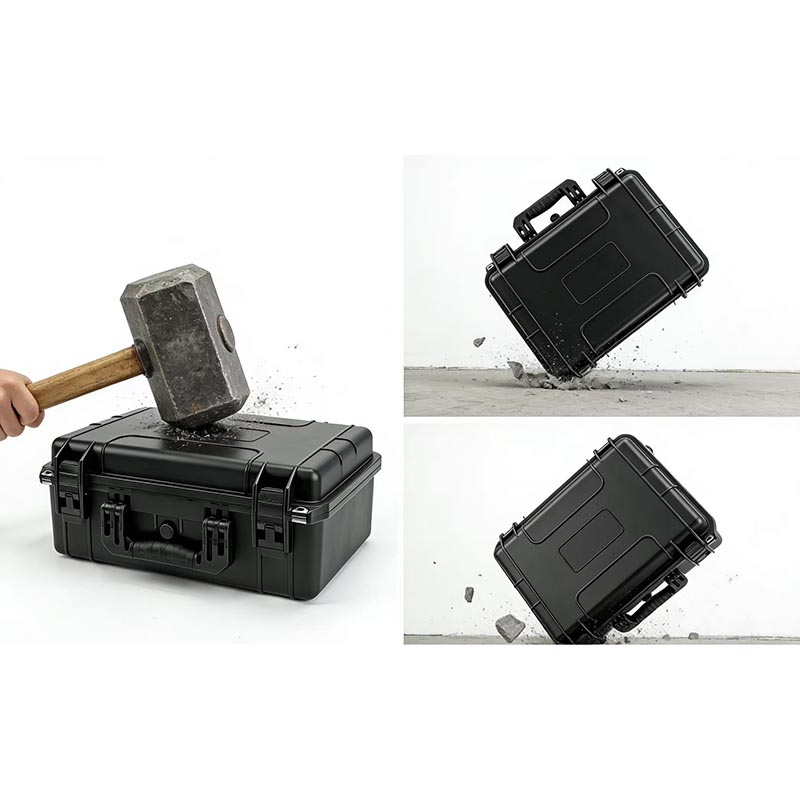 Hentaman tinggi dan kotak keras tahan jatuh