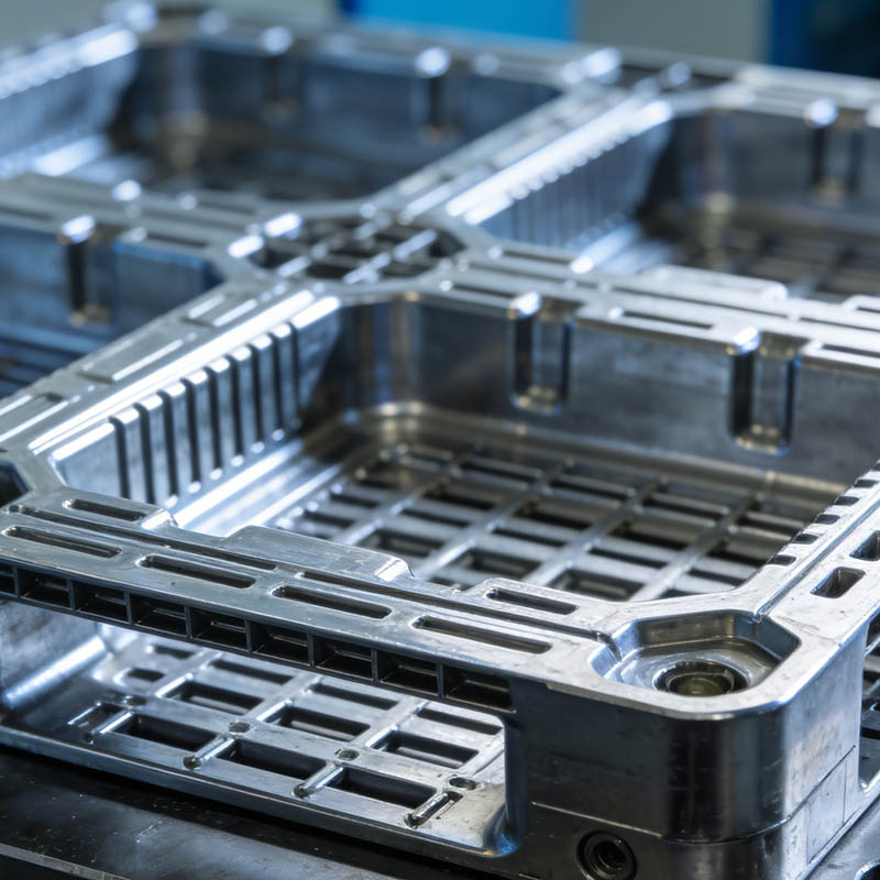 Kotak pusing ganti logistik dan acuan palet